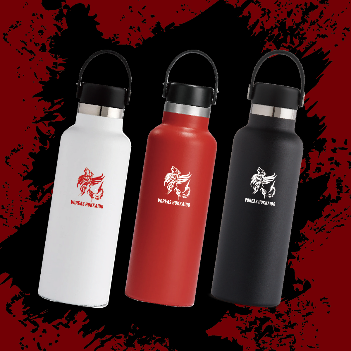 ヴォレアス北海道オリジナルHydro Flask 18 oz Standard Mouthステンレスボトル – VOREAS MEGASTORE