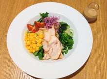 画像をギャラリービューアに読み込む, 日車選手のおすすめ【Cafe konii】スモークチキンのパスタサラダ（2025-26 大同生命SV.LEAGUE MEN）