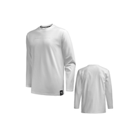 VOREAS Cotton Logo Long Sleeve[WHITE]
