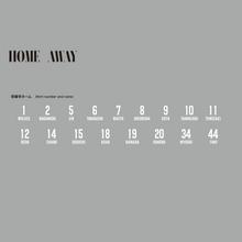 画像をギャラリービューアに読み込む, 【受注生産お届け予定：2026年3月中旬】2025-26シーズンオーセンティックユニフォーム[HOME]選手選択