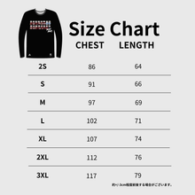 画像をギャラリービューアに読み込む, イラストコットンロングTシャツ(BLACK)