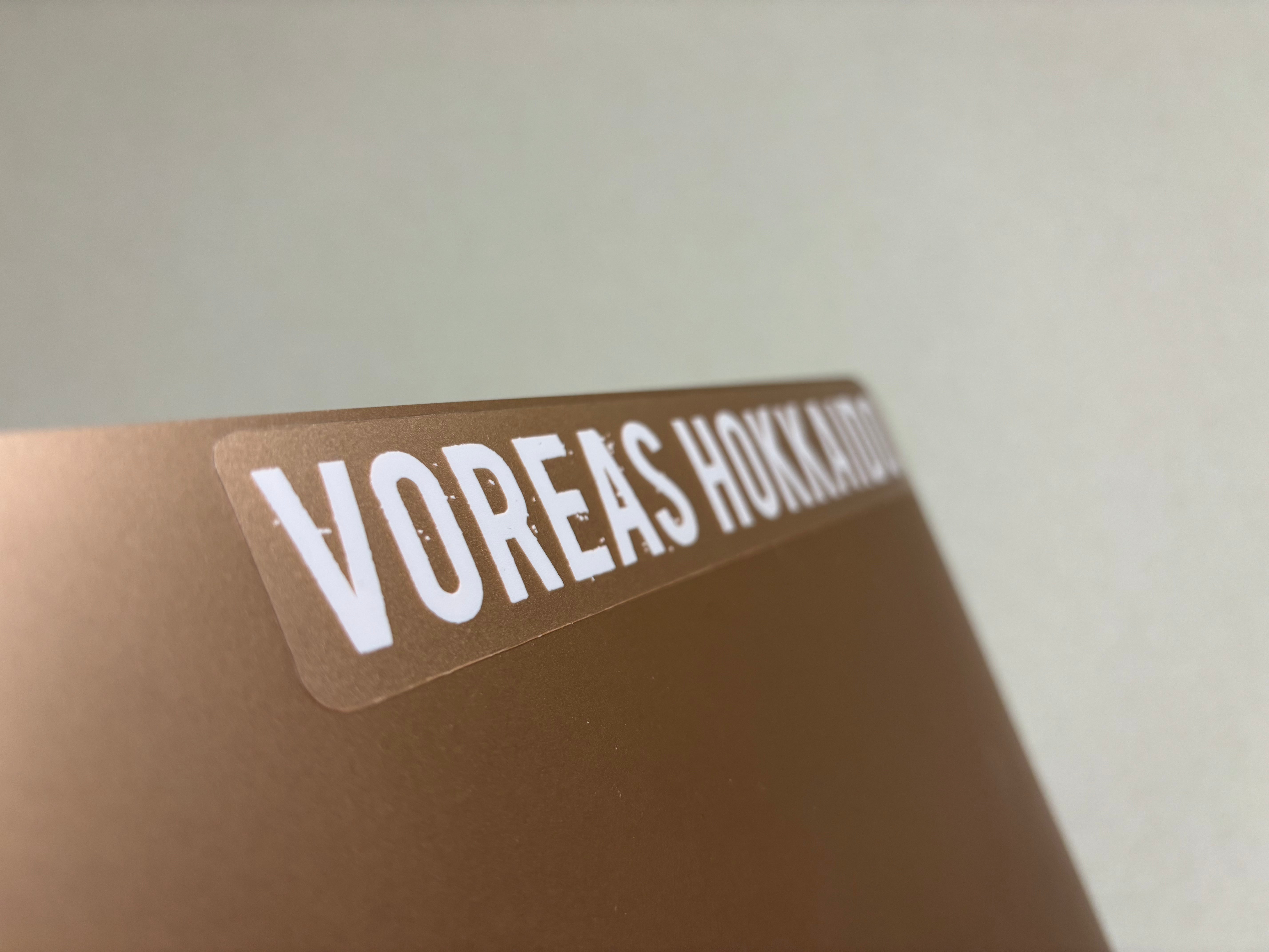 VOREAS HOKKAIDO 大判ステッカー