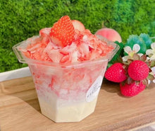 画像をギャラリービューアに読み込む, 【ロクテンハチ × 地元家函館本店】削りいちごパフェ　(2025-26 大同生命SV.LEAGUE MEN）